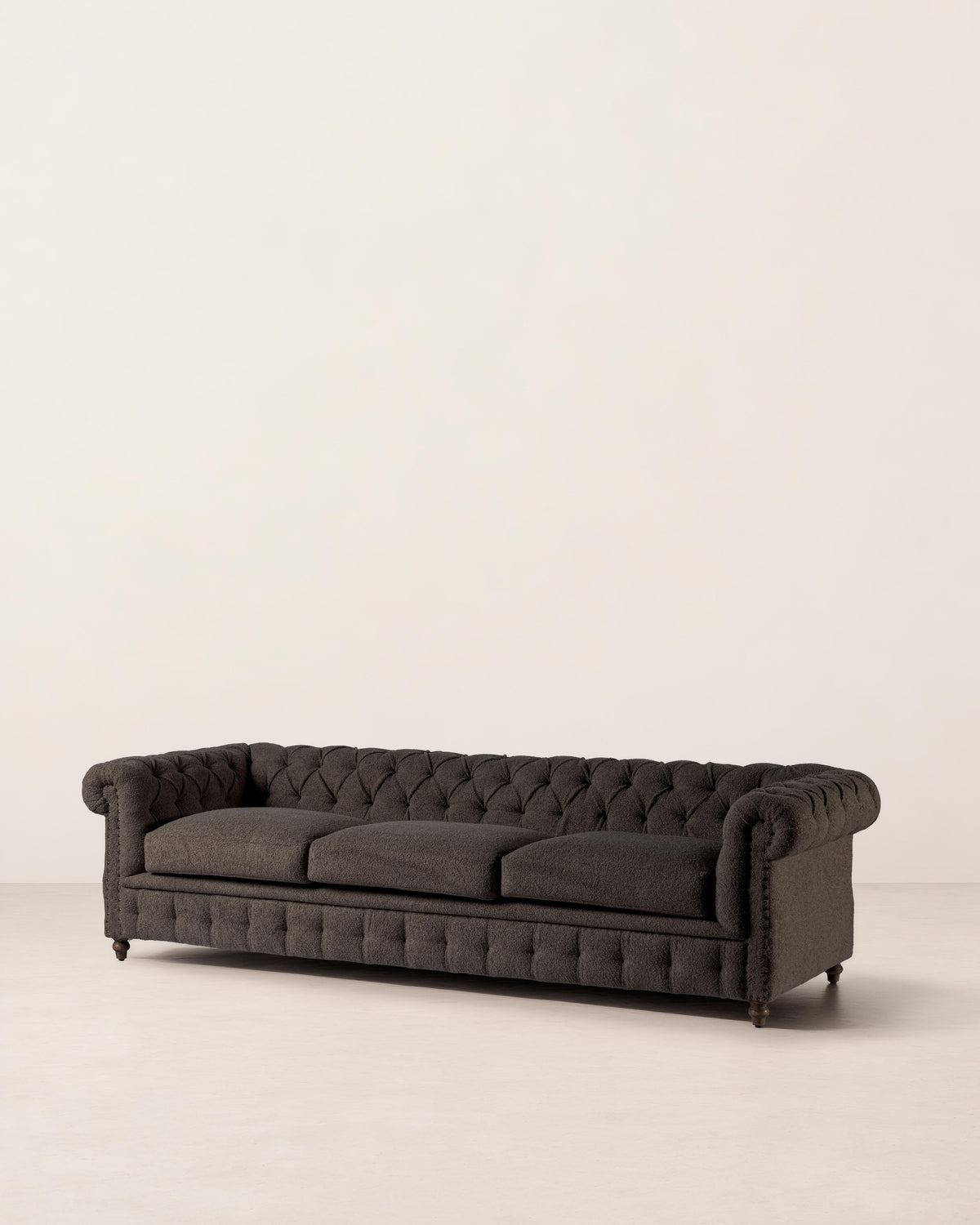 Michelangelo Wooden Upholstered Sofa