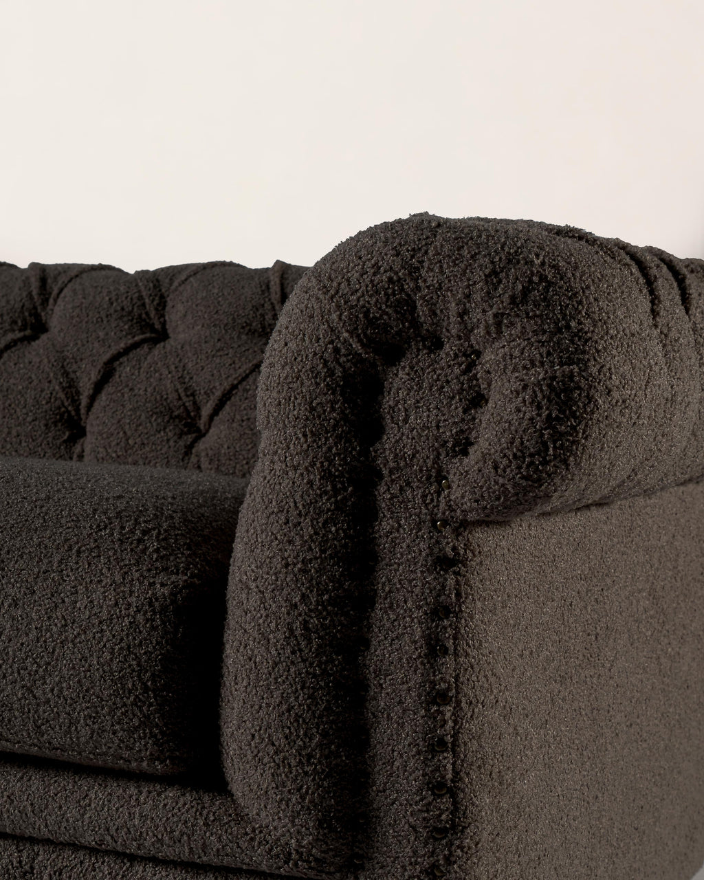 Michelangelo Wooden Upholstered Sofa