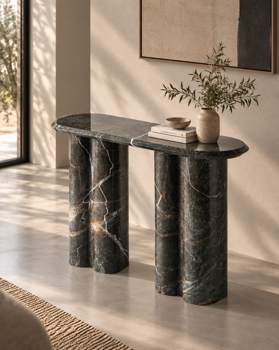 Tesla Stone Console