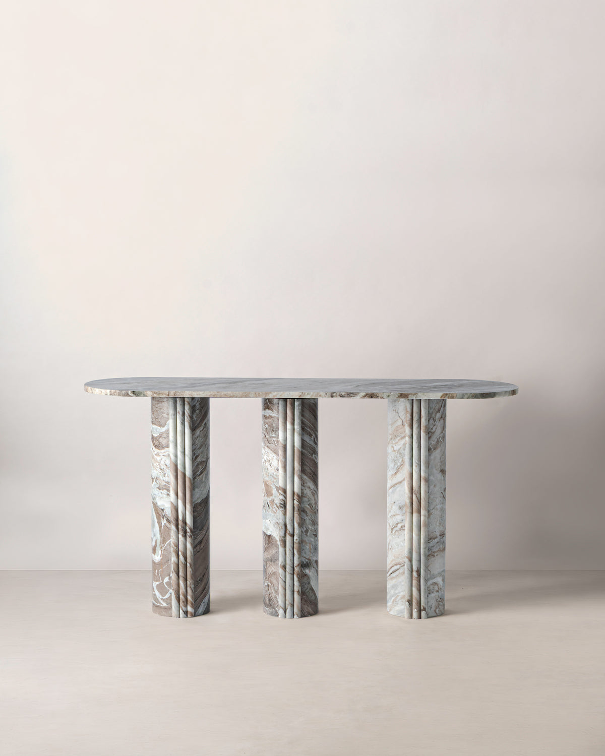 Aristotle Stone Carved Console Table
