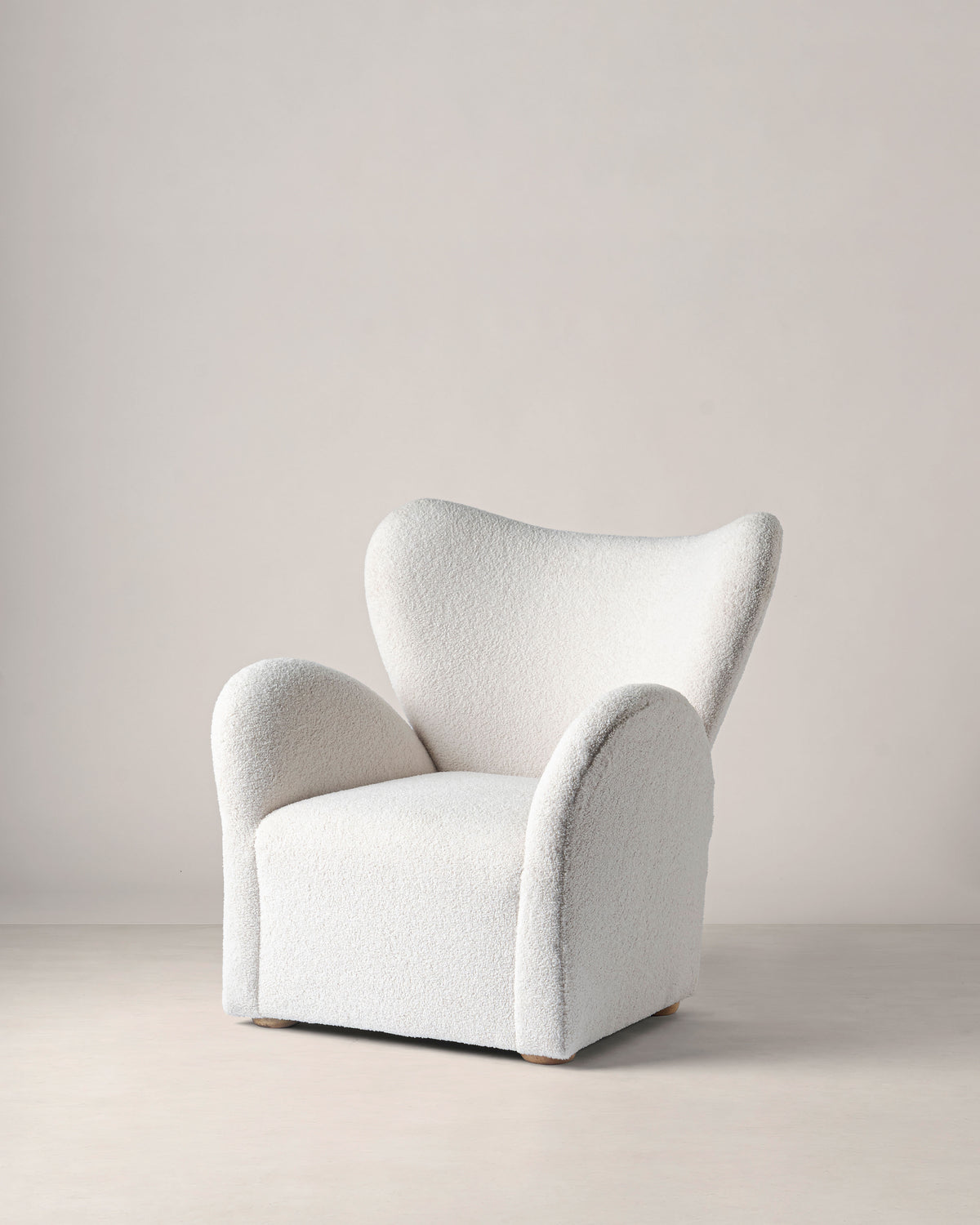 Vermeer Wooden Upholstered Armchair