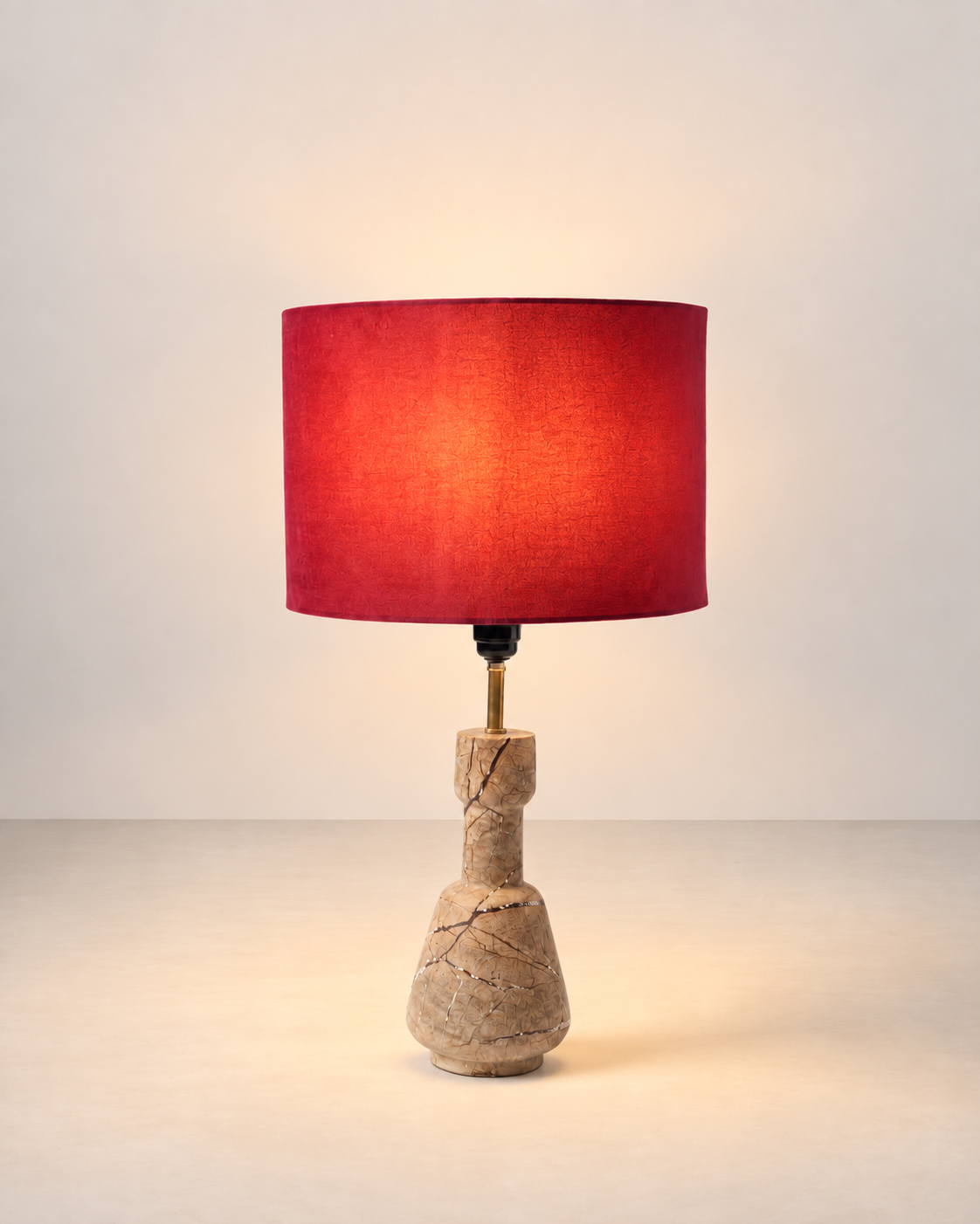 Noguchi Stone Carved Lamp