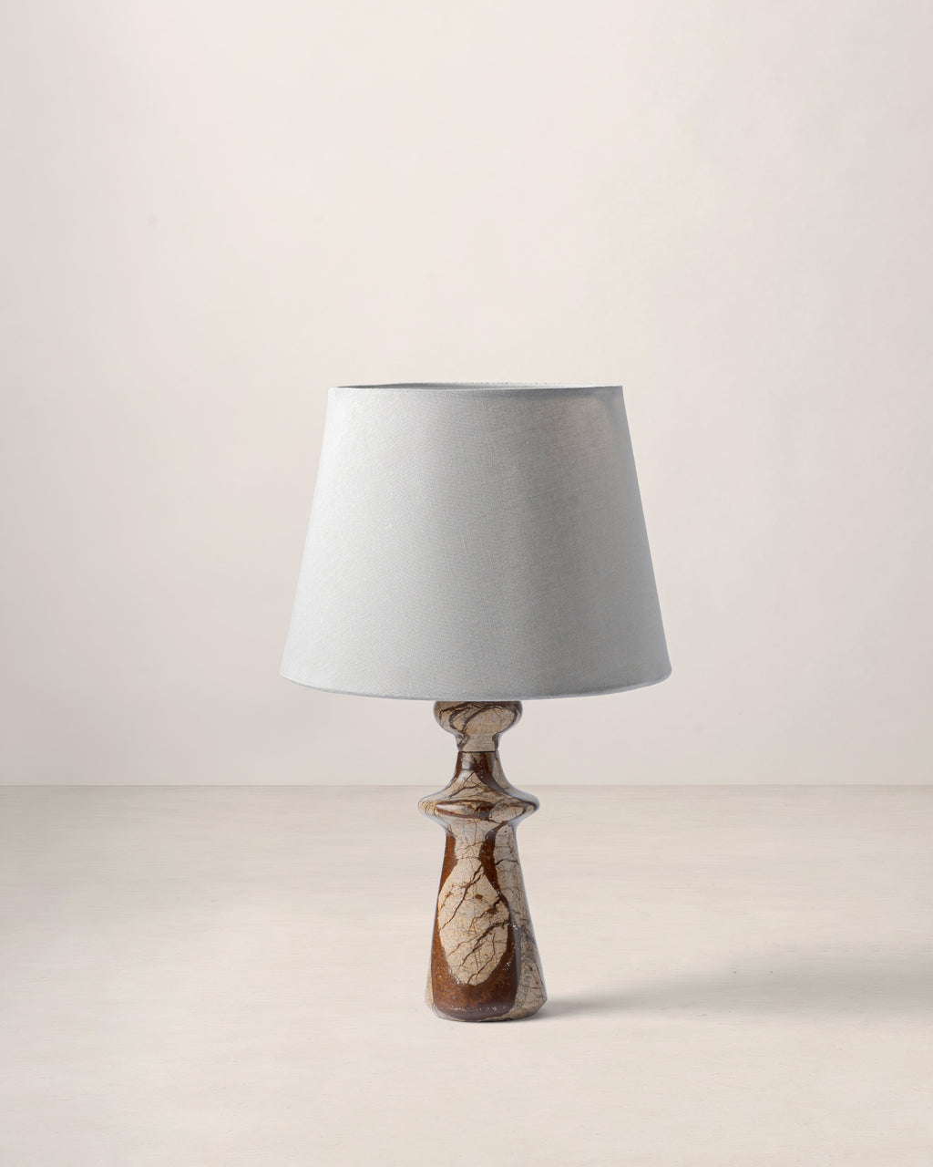 Rousseau Stone Carved Lamp