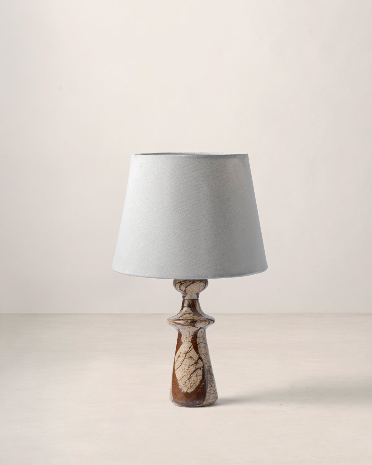 Rousseau Stone Carved Lamp