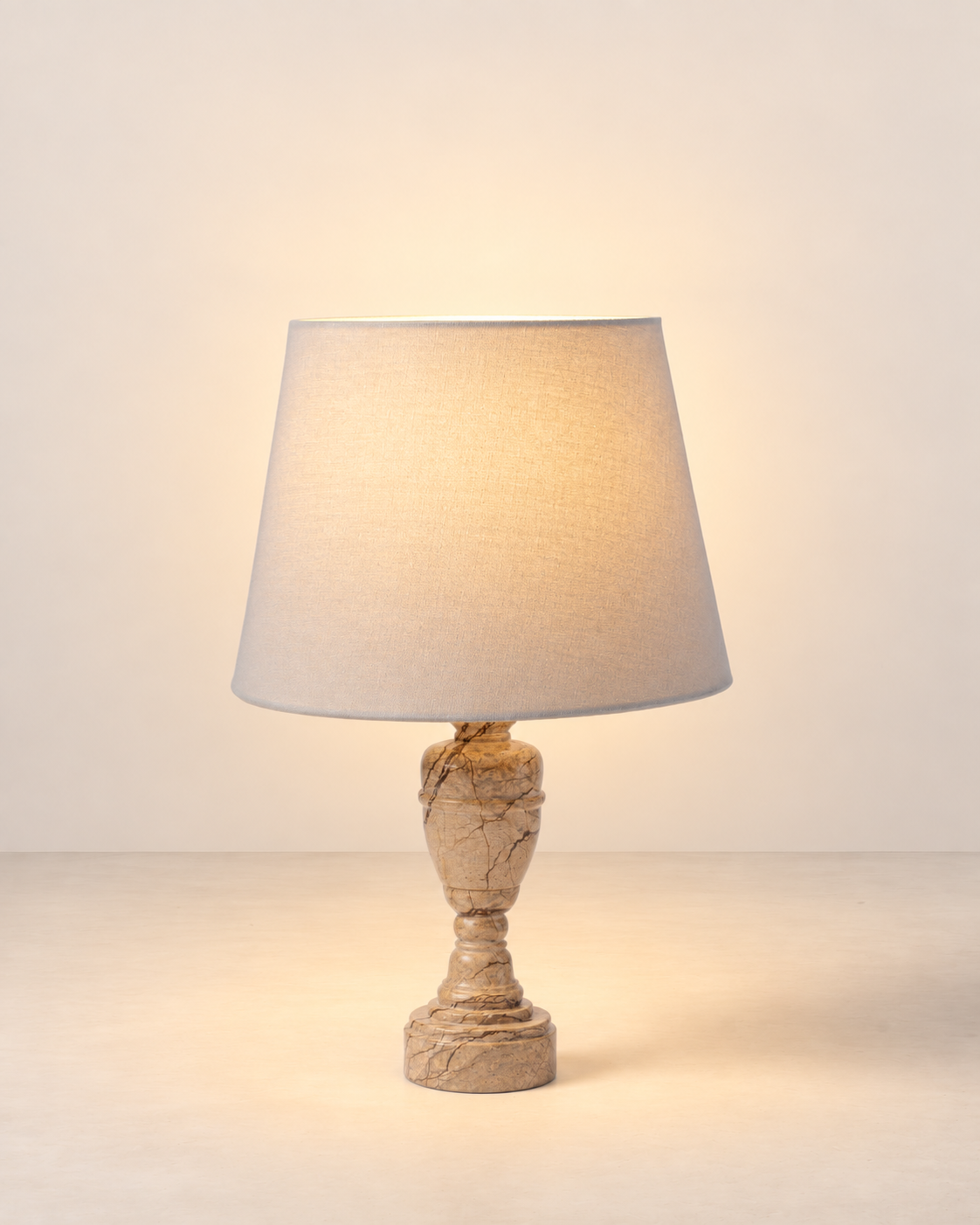 Caesar Stone Carved Lamp