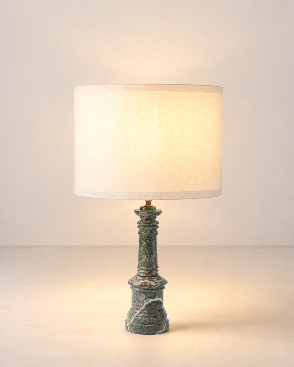 Kazimir Stone Carved Lamp