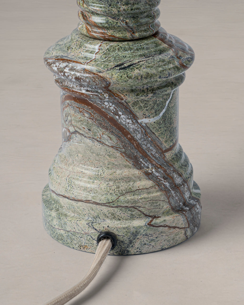 Kazimir Stone Carved Lamp
