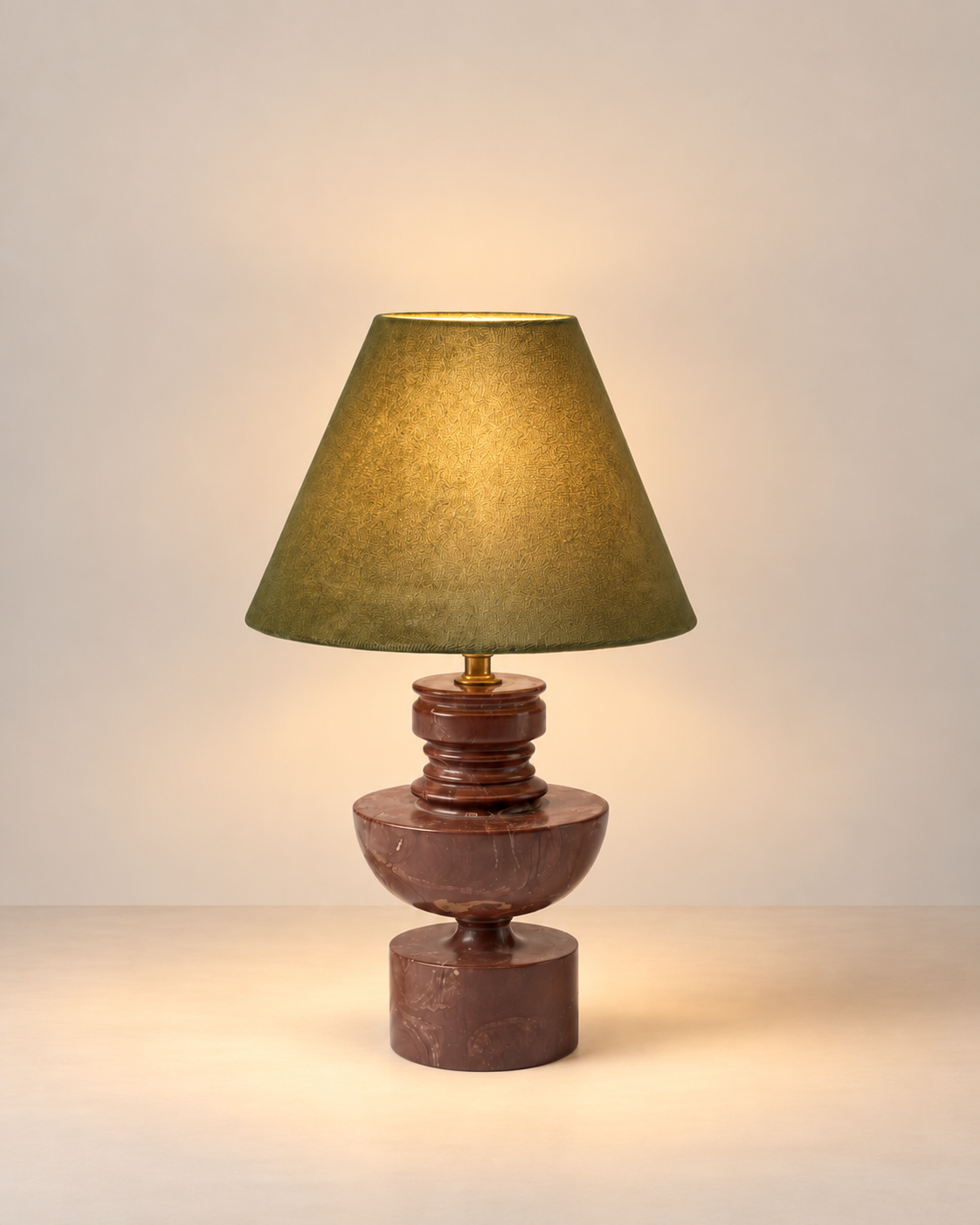 Morisot Stone Carved Lamp