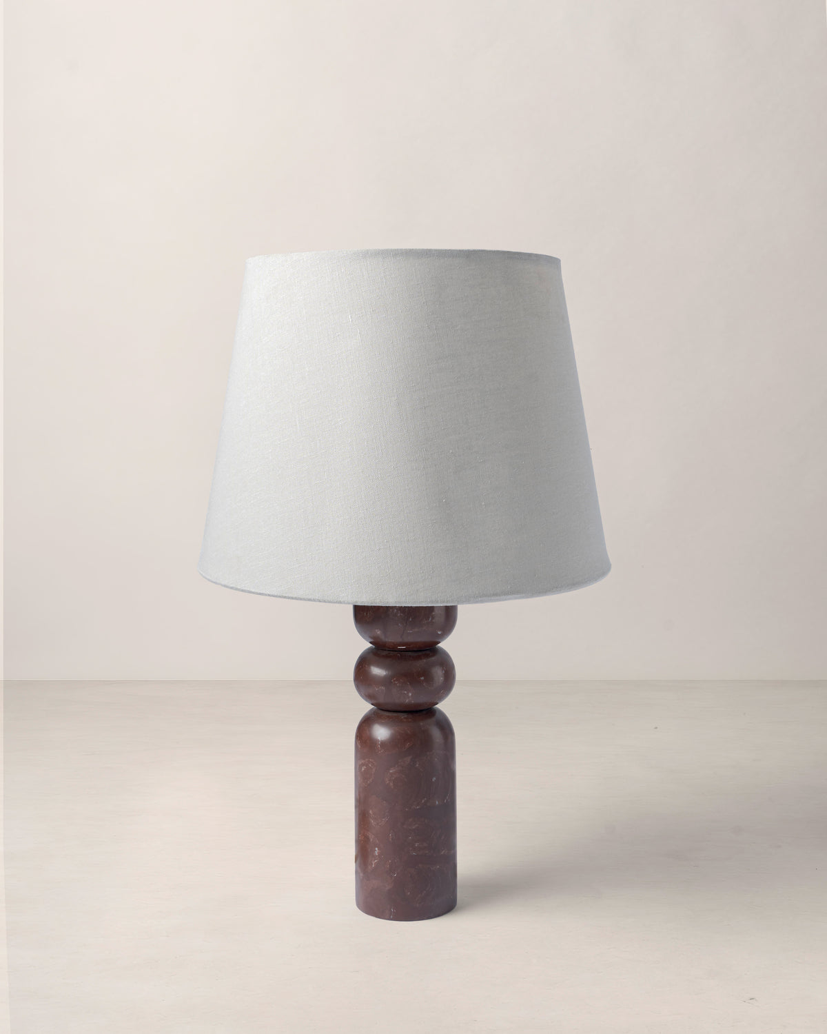 Théodore Stone Carved Lamp