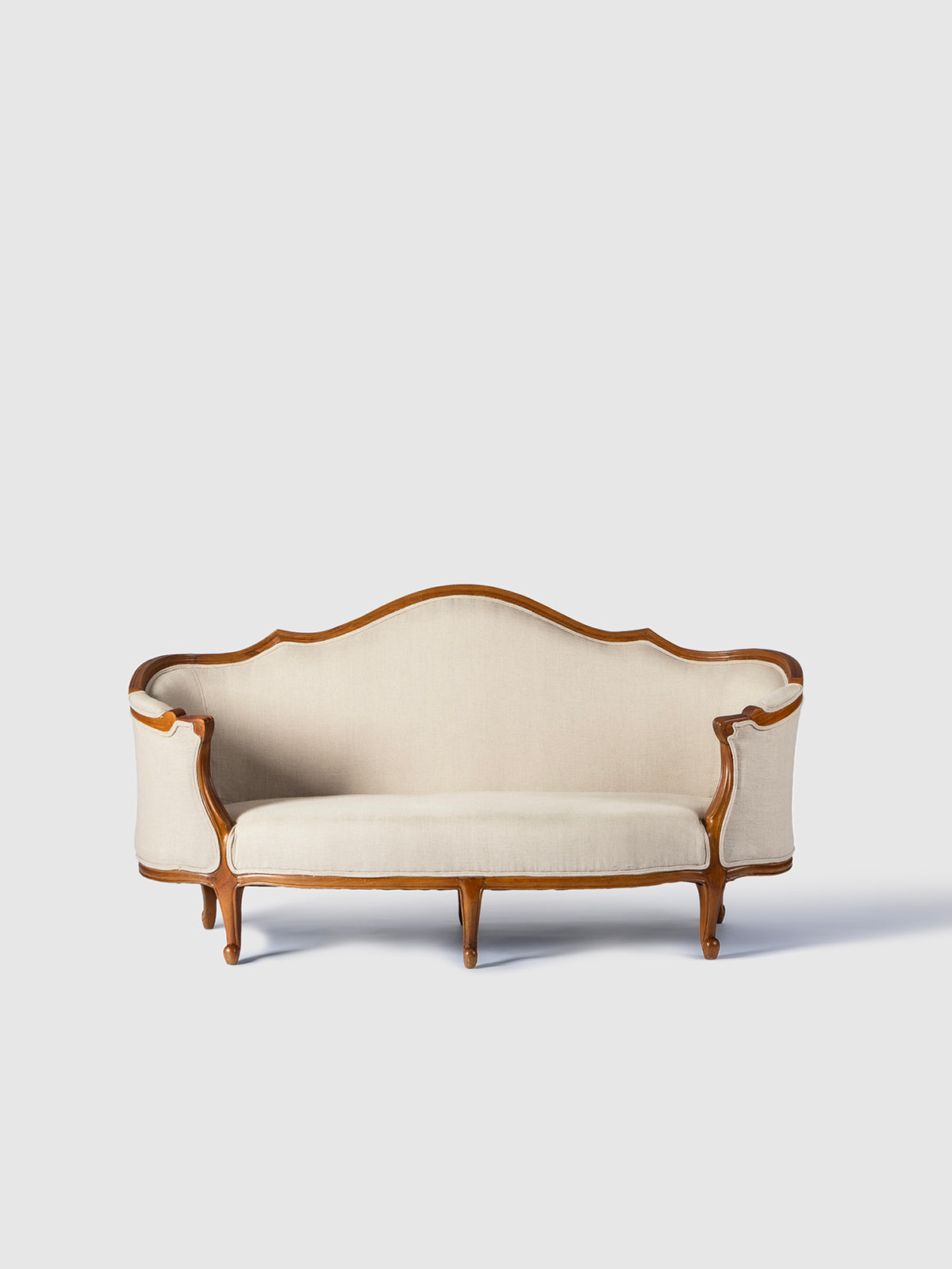 Wooden Upholstered Sofa