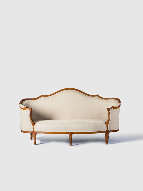 Wooden Upholstered Sofa