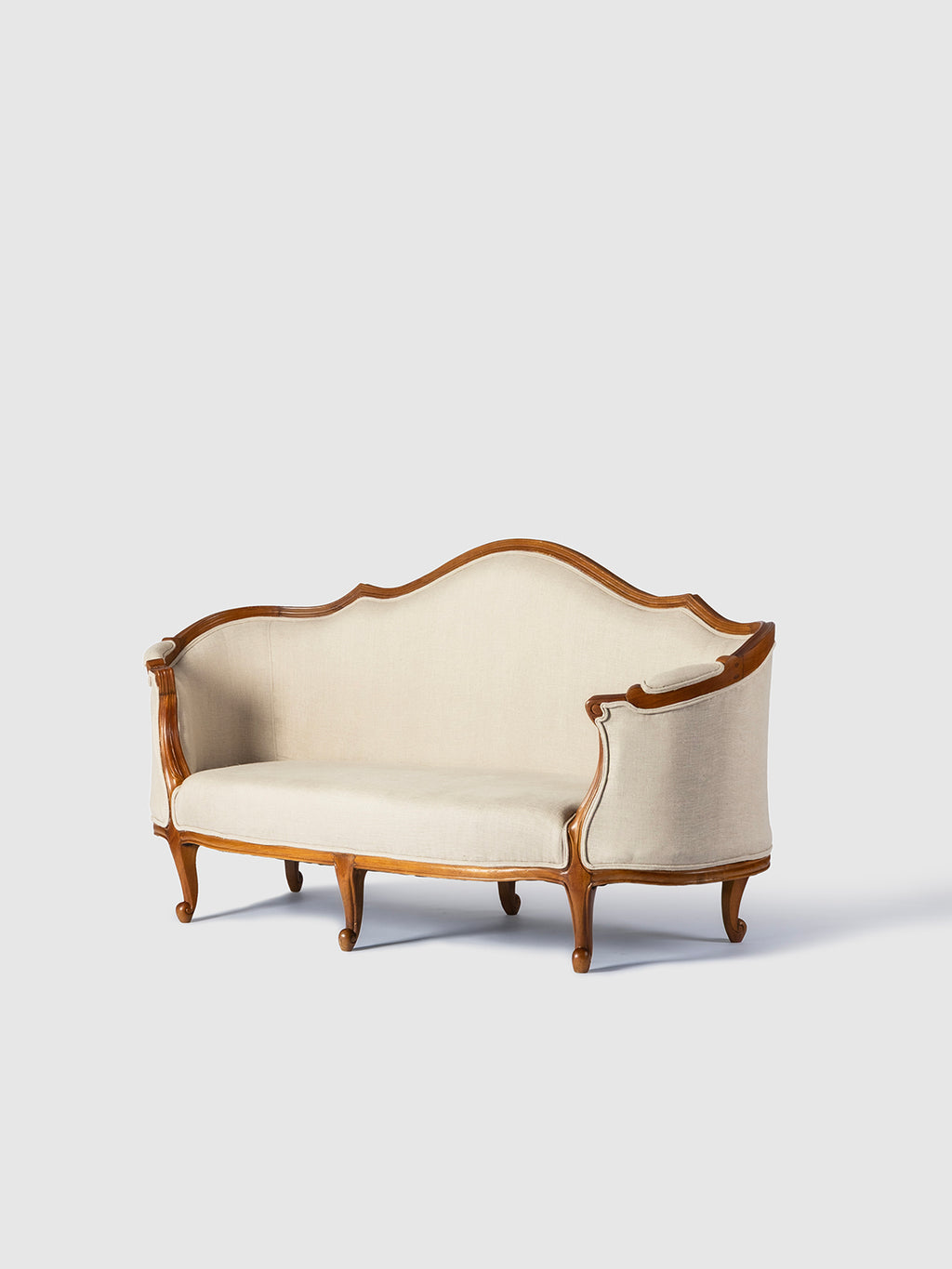 Wooden Upholstered Sofa
