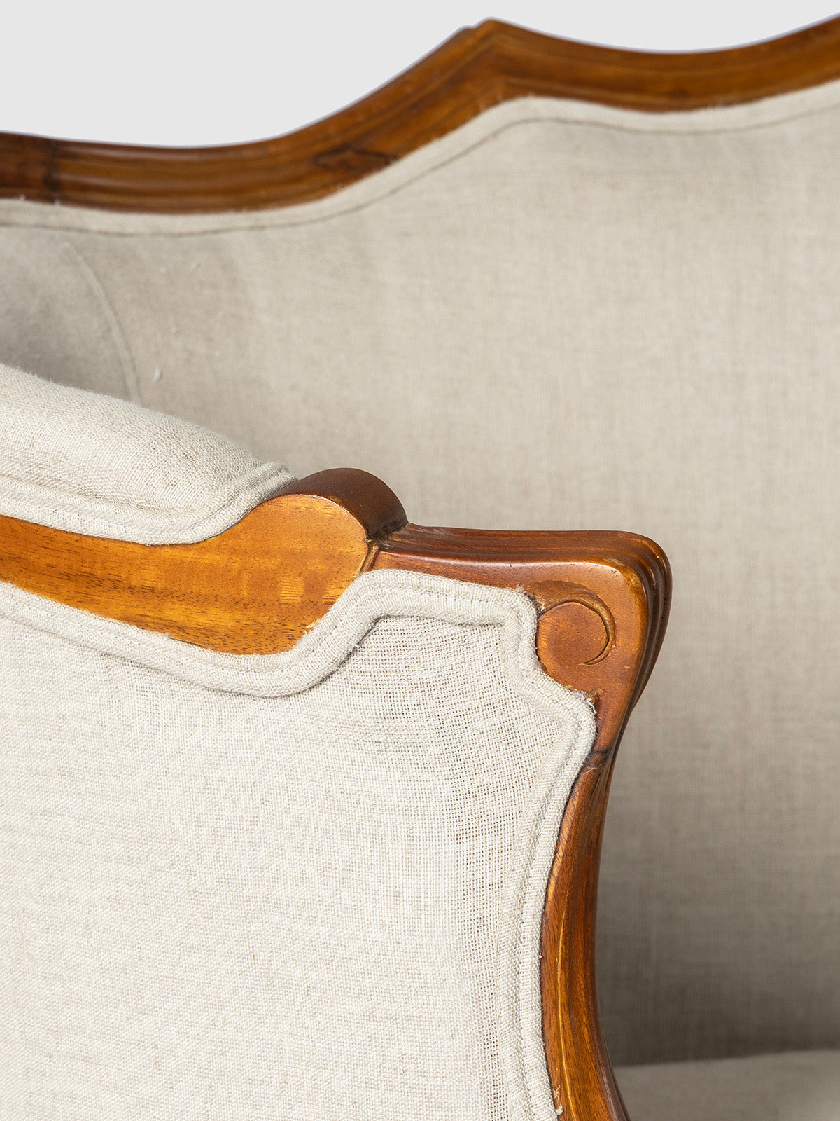 Wooden Upholstered Sofa