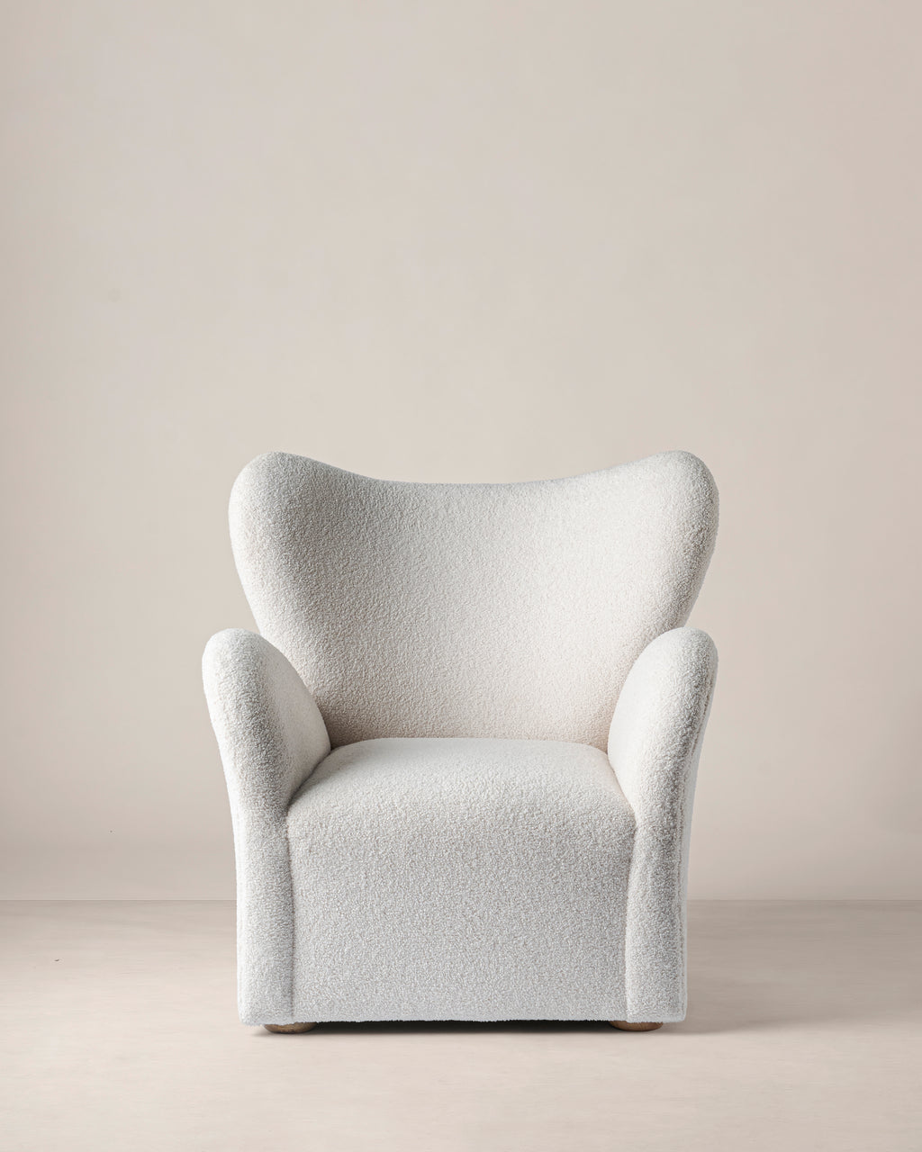 Vermeer Wooden Upholstered Armchair