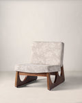 Picasso Wooden Upholstered Accent Chair